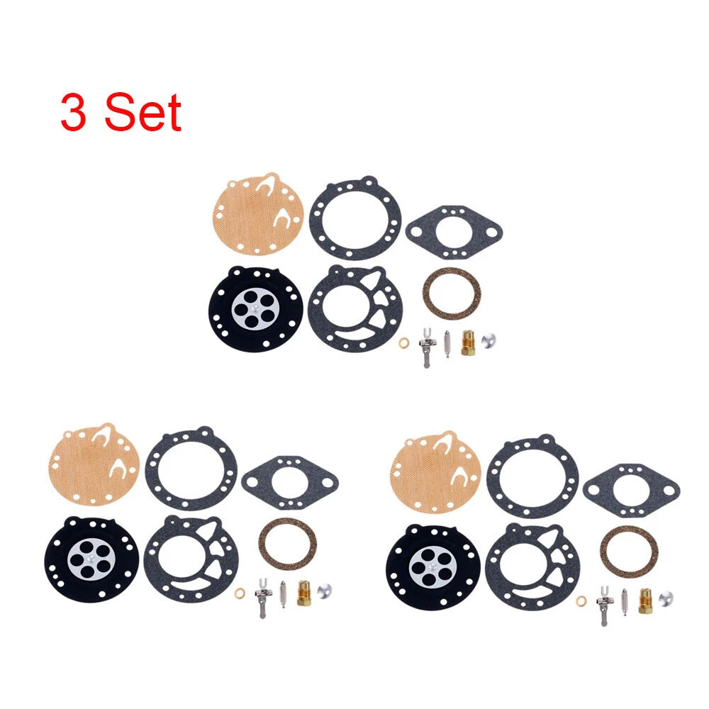 3X Carburetor Rebuild Kit for Tillotson HL RK-88HL Poulan Weedeater Ryobi Stihl