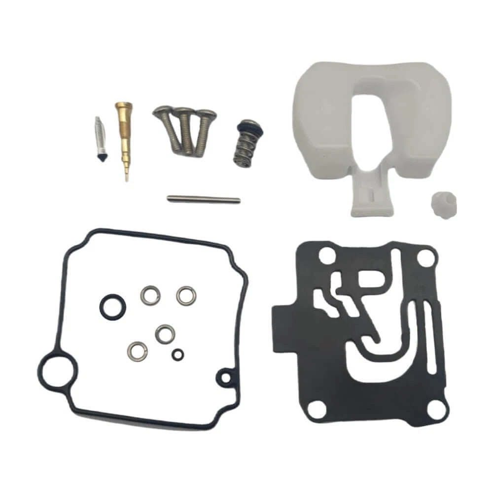 Set of 4 Carburetor Repair Kits for Yamaha 4-Str 40 50 HP (62Y-W0093-11, 62Y-W0093-10)