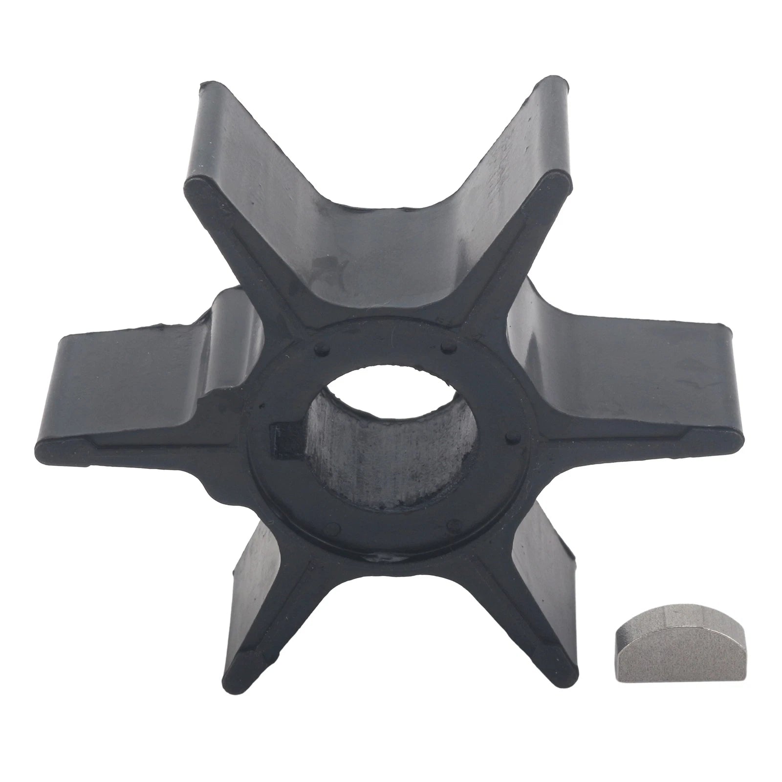 Outboard Water Pump Impeller & Key for Suzuki 35-65 HP (2-Str Engine)