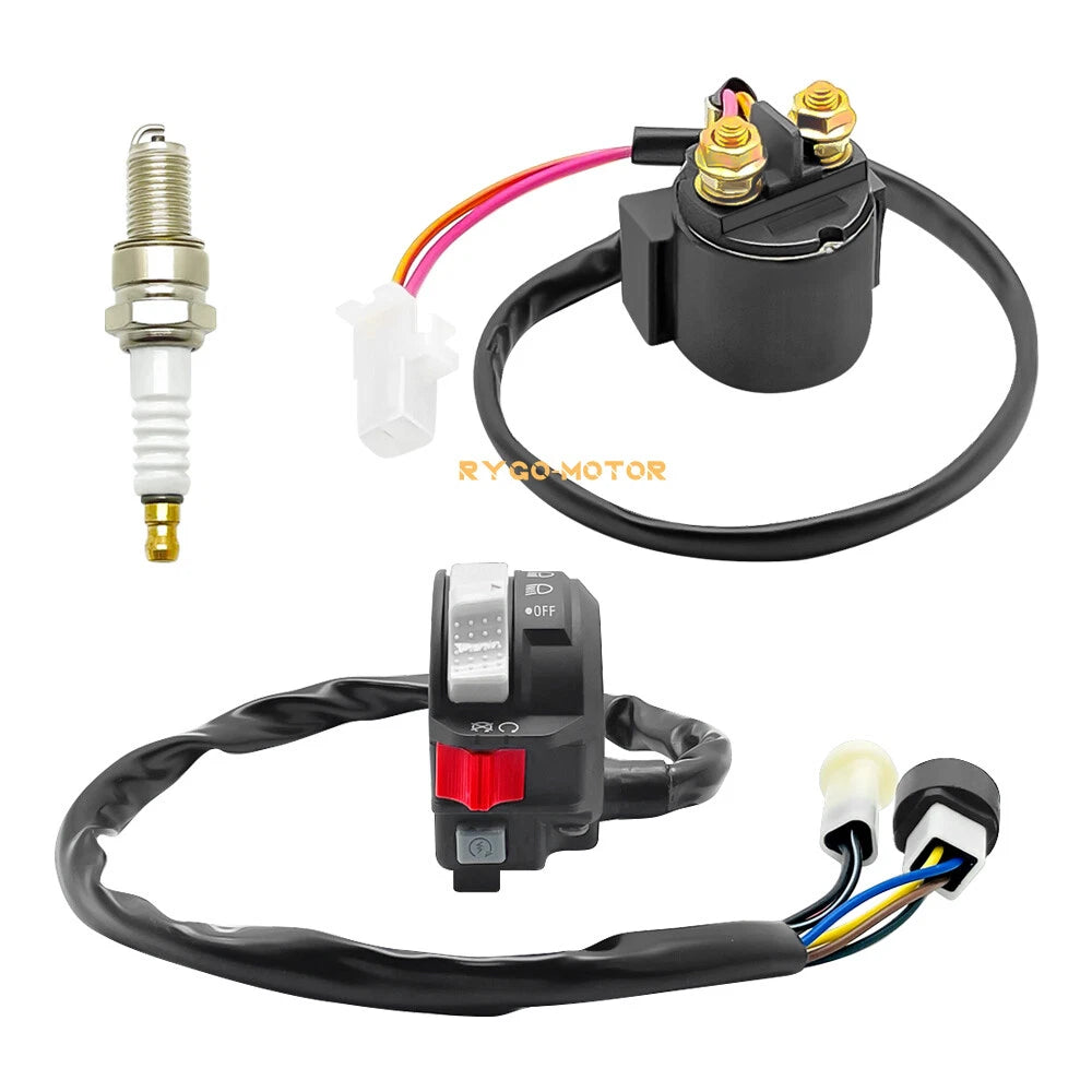 Handlebar Switch Relay Spark Kit for Yamaha YFM225 YFM250 YFM350 (1986–1994)