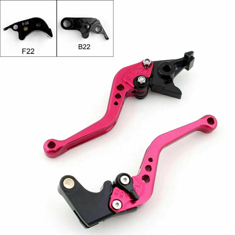 Short Brake Clutch Levers for BMW S1000 RR (2010–2014) Red T9