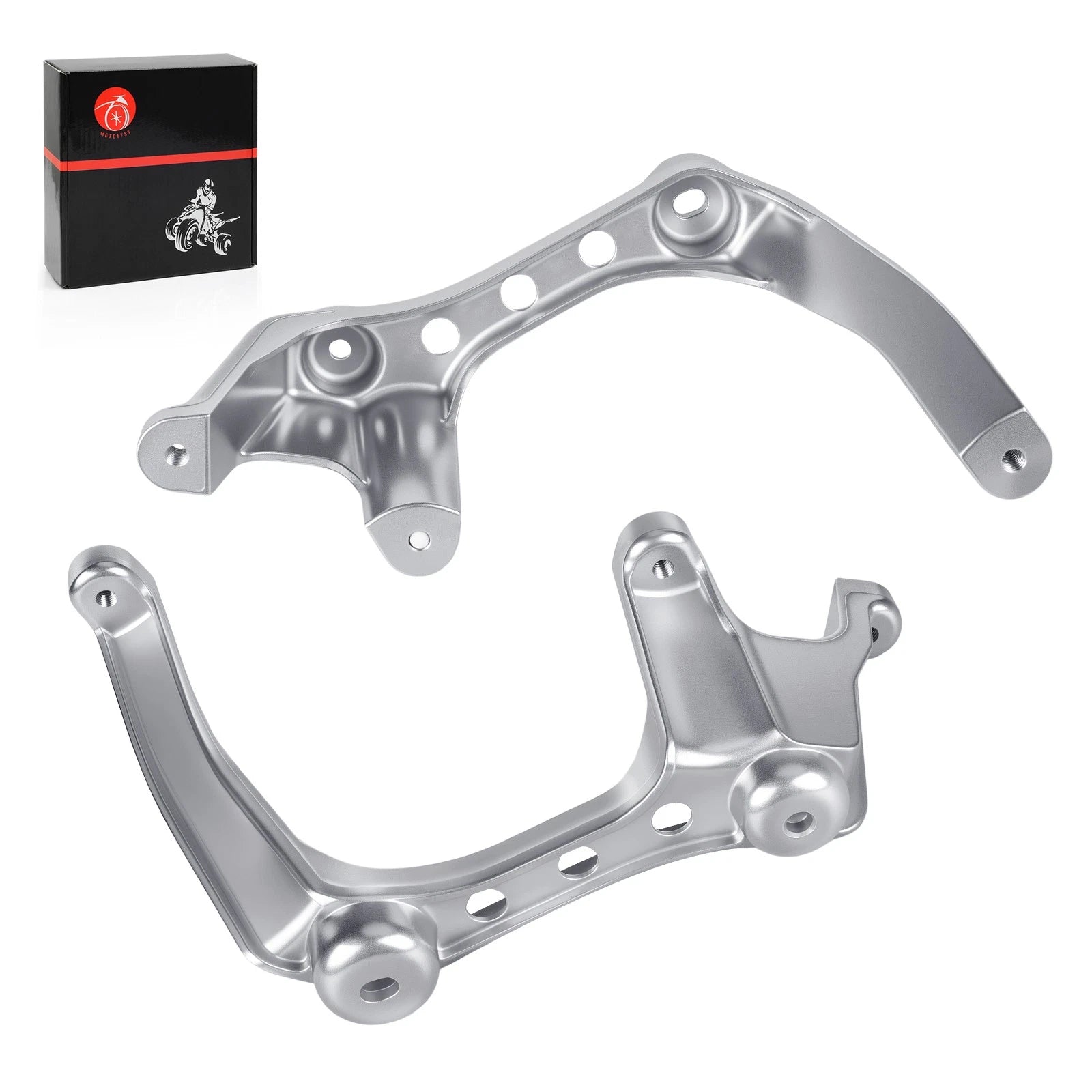 L+R Front Fender Brackets for Yamaha Raptor 350 (2004–2007) 5YT-21514-00-00 5YT-21513-00-00