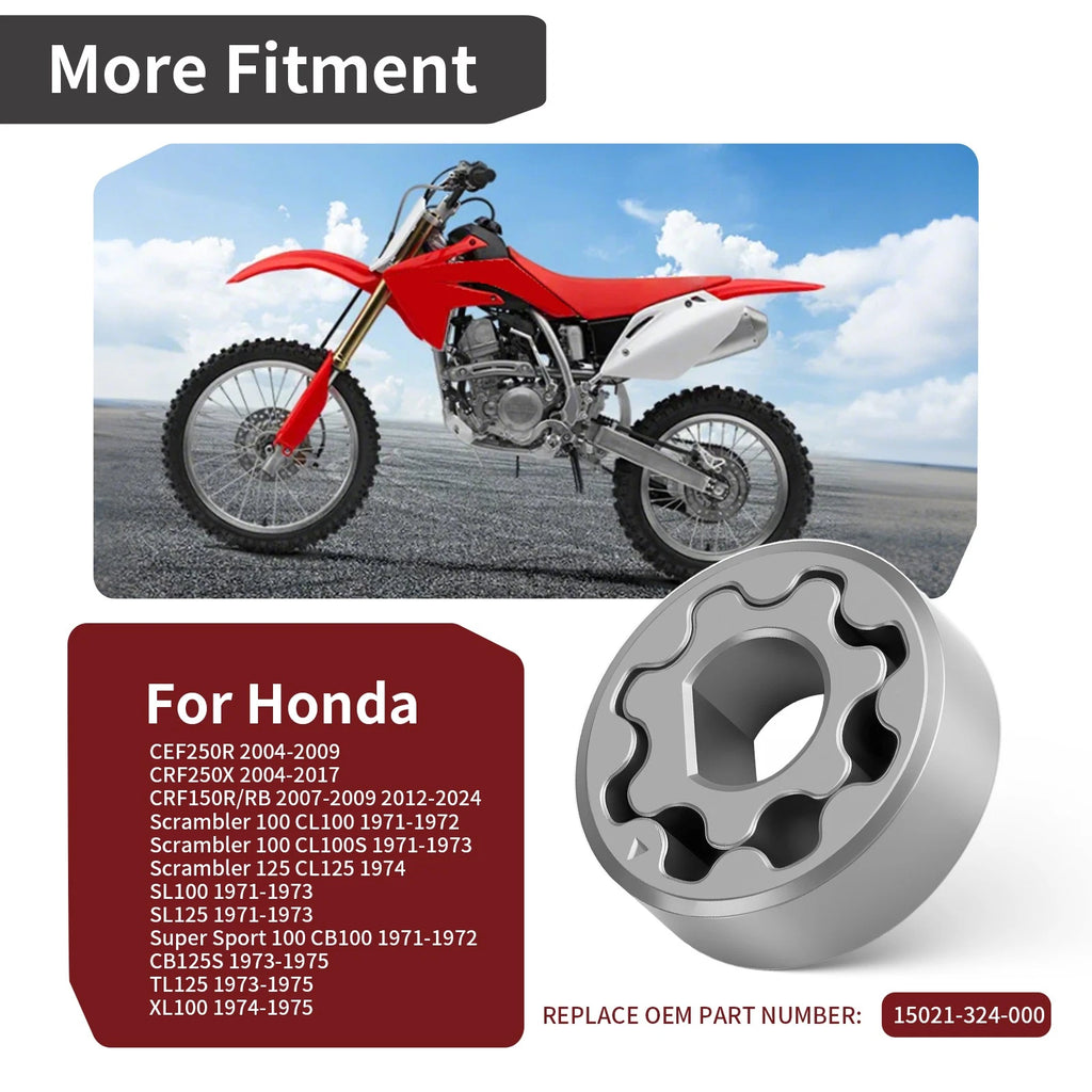 Oil Pump Rotor Assy 15021-324-000 for Honda CRF150R CRF150RB (2007–2009, 2012–2024)