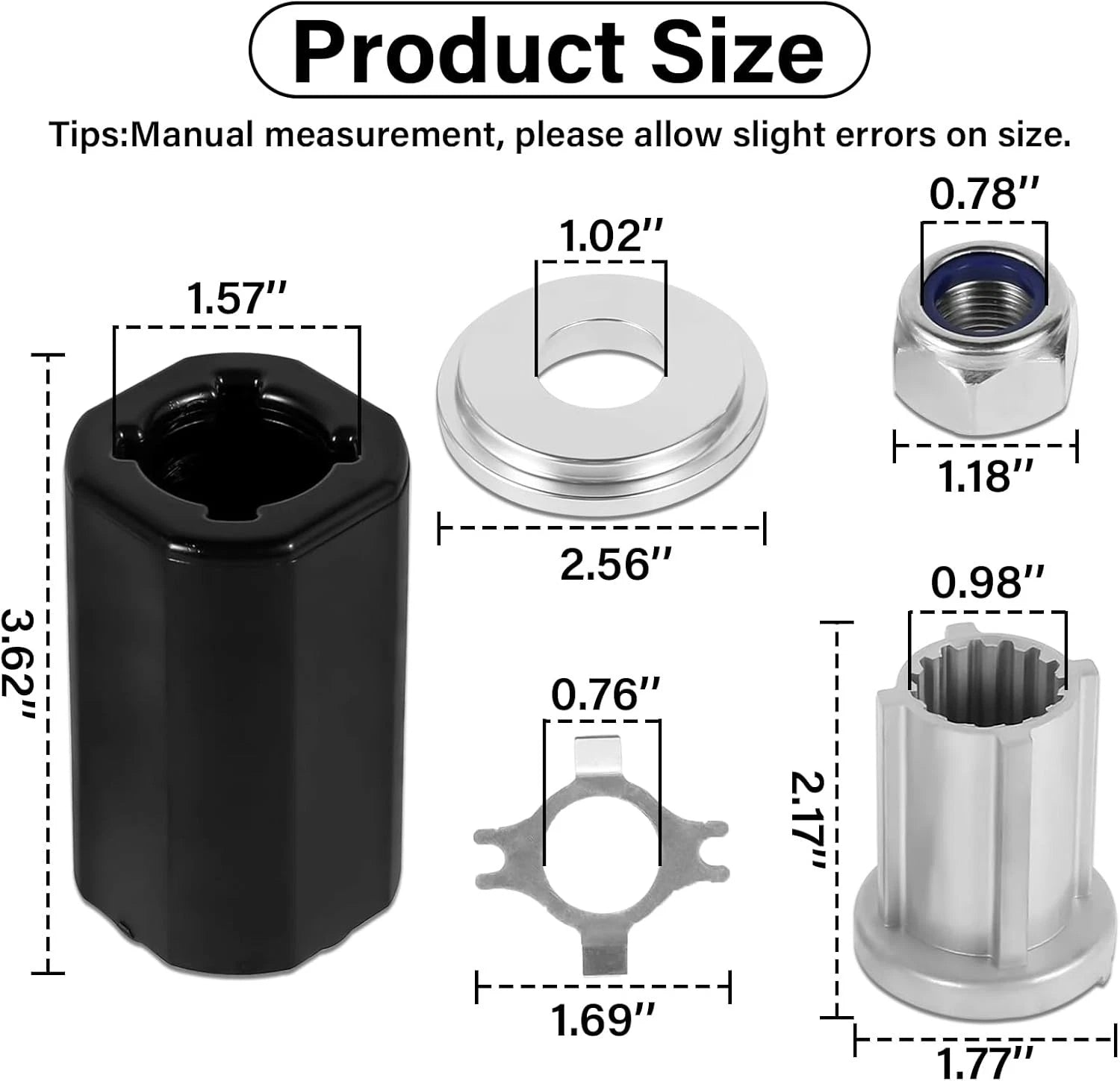 Flo-Torq II Propeller Hub Kit for Mercury/Mariner Outboard (40-250hp) 835257Q1