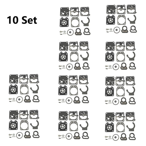 10x Carburetor Rebuild Kit for Walbro K10-WZ K1-WZ WZ