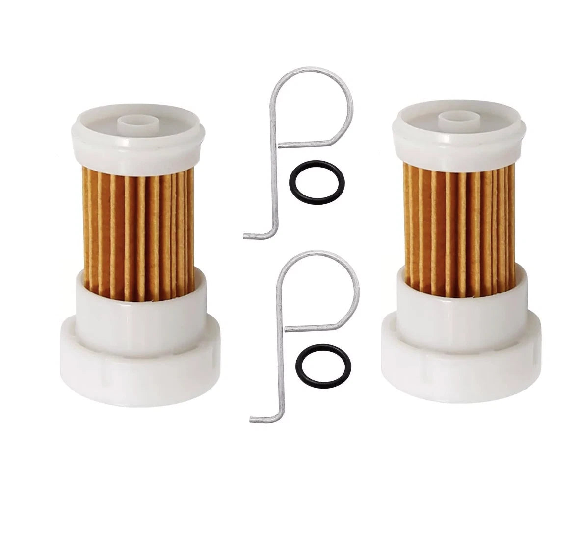 2Pcs Primary Fuel Filter for Yamaha F250 LF250 HP Outboard (6P2-WS245-00)