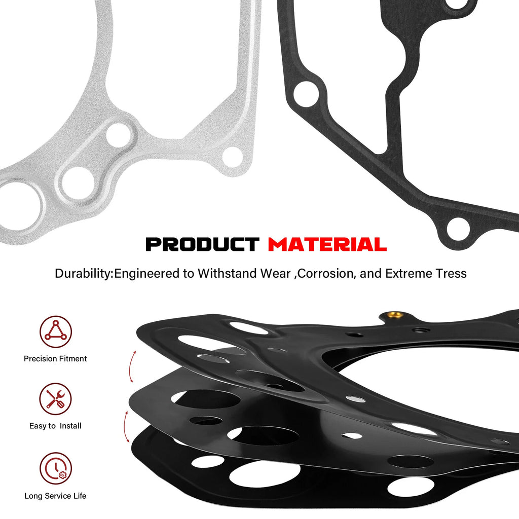 Cylinder Gasket Kit for Honda Rancher 420 TRX420 (2007–2024) 12315-HR0-F01