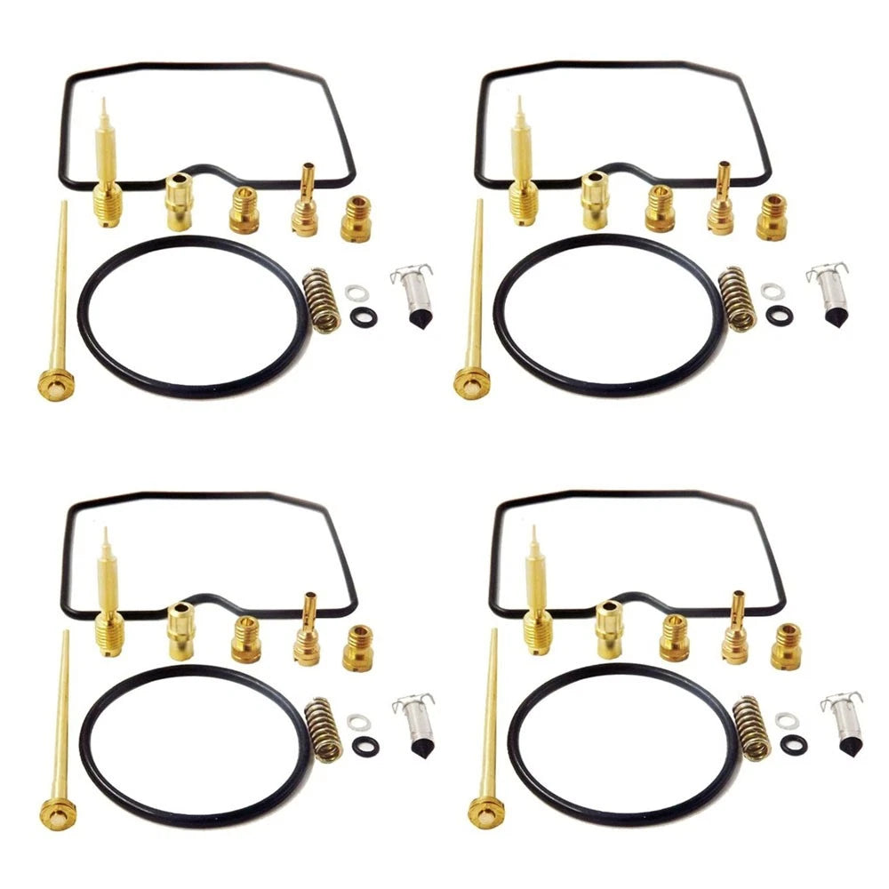 4X Carburetor Rebuild Kit for Kawasaki KVF300 Prairie (1999–2002)