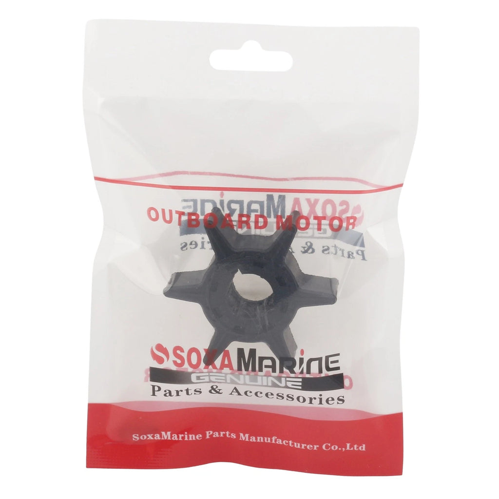 Outboard Water Pump Rubber Impeller & Key for Yamaha 20-25 HP (1990–2023) 6L2-44352