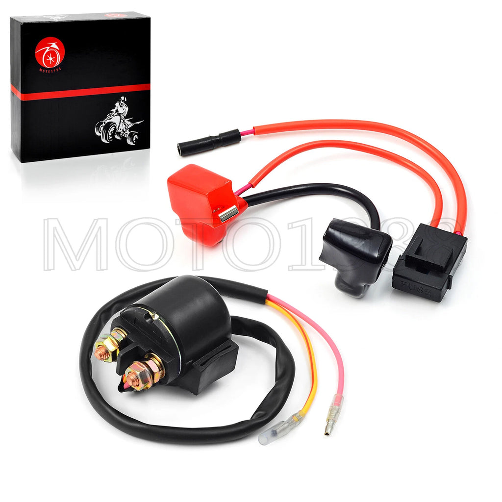 Starter Relay Solenoid Positive Side Battery Cable for Honda TRX400EX (1999–2007)