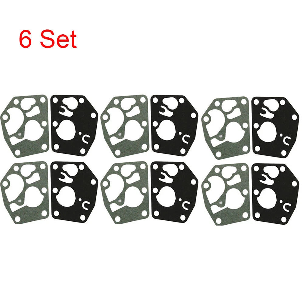 Set of 6 Carburetor Gasket Diaphragm Kit for Briggs 495770 795083 5083H 5083K