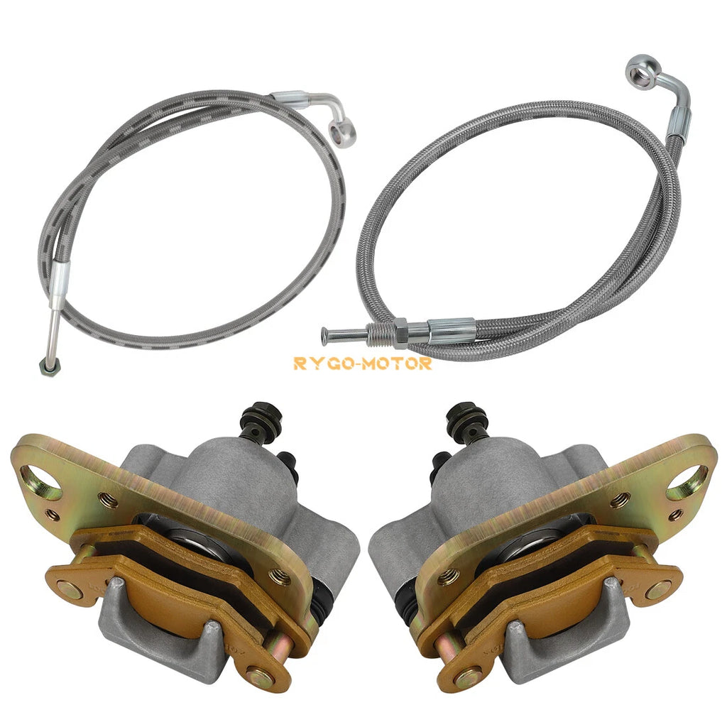Front Brake Calipers & Lines for Polaris Trail Blazer 250 330 (2005–2009)