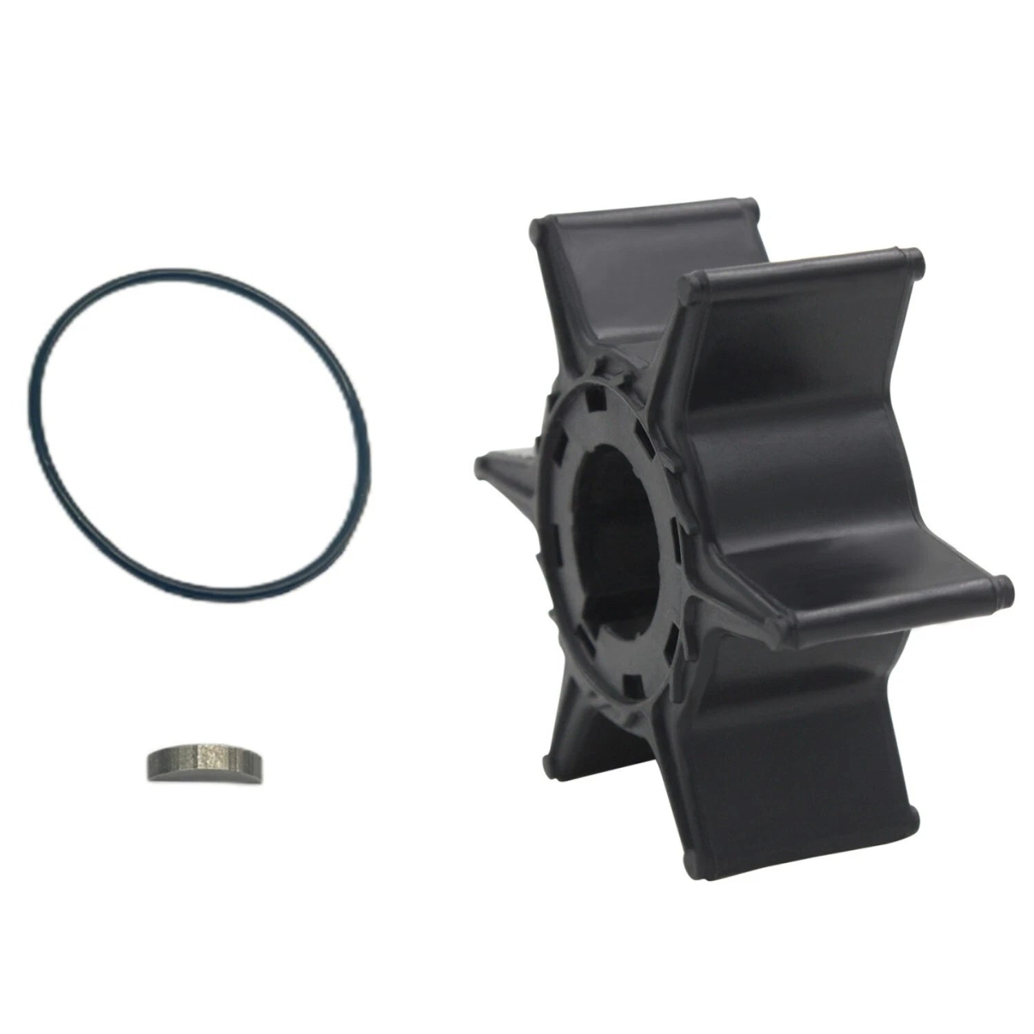 Water Pump Impeller for Yamaha 2 & 4 Stroke 20 25 HP (1996–2023) 6L2-44352-00 18-3065