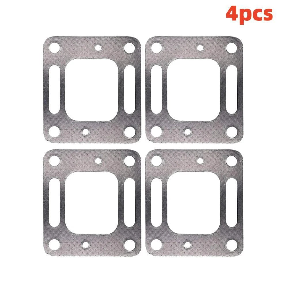 Set of 4 Exhaust Manifold Gasket Restrictor Elbows for Mercruiser (Repl 18-0897, 27-863724)