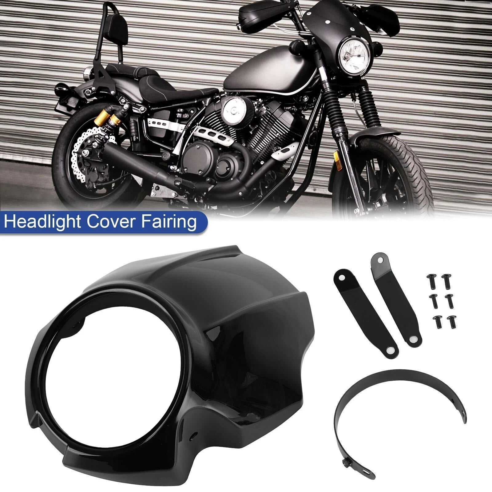 Headlight Fairing Windshield Cover for Yamaha XVS 950 (2014–2020) T9