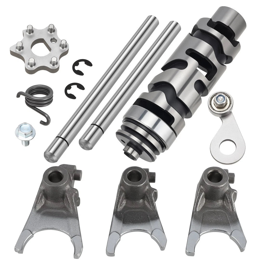 Shift Cam & Forks Cam Shifting Transmission for Yamaha Banshee 350 (1987–2006)