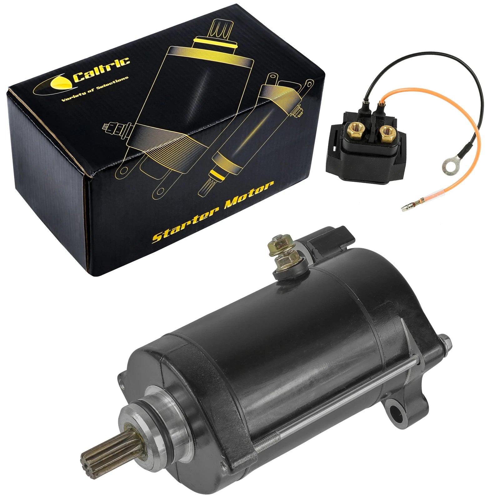 Starter & Solenoid Relay for Yamaha SJ700 Superjet (2003–2020)