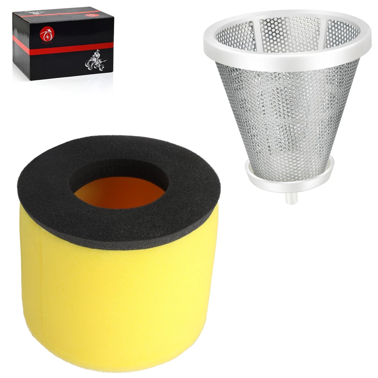 Air Filter Cage Holder Set for Suzuki Quadracer 450 LT-R450 LTR450 (2006–2009)