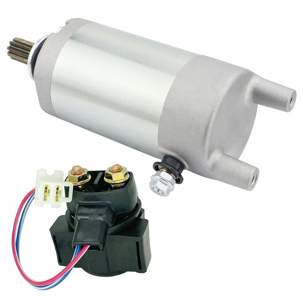Starter Motor for Yamaha YFM200 (1985–1989) 2X with Relay