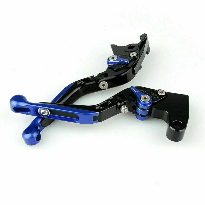 Adjustable Folding Brake Clutch Levers for R Blue T9