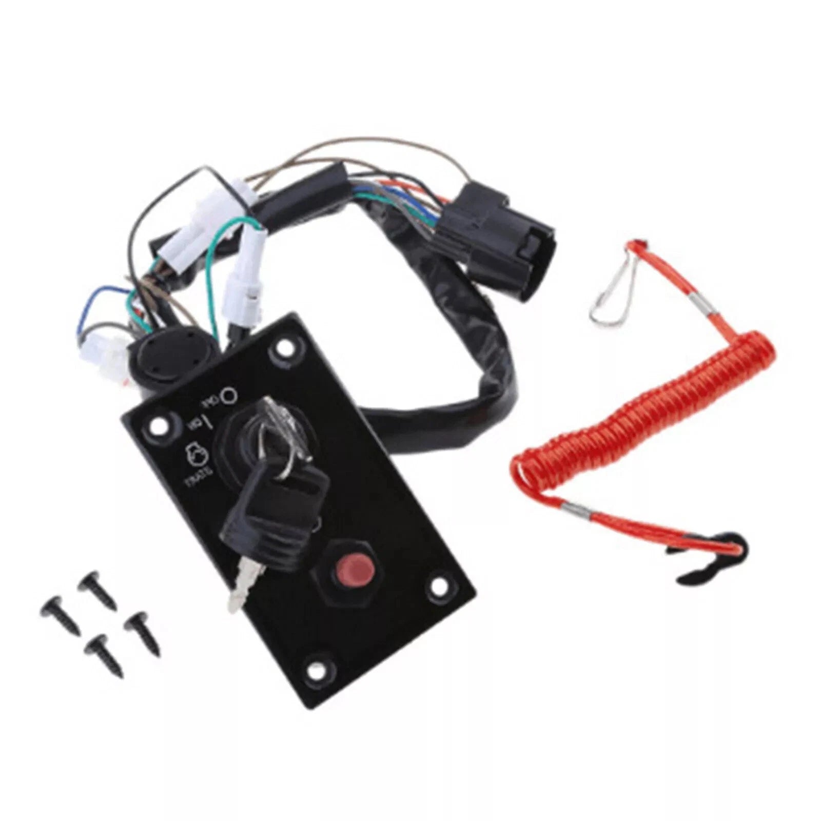 Ignition Key Switch Panel for Suzuki Marine Outboard (37100-96J24)