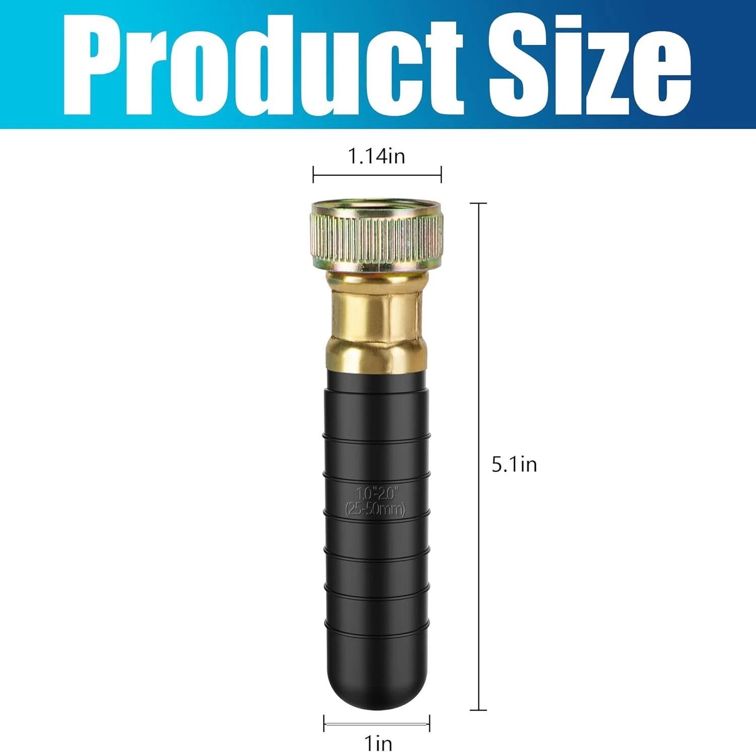 Drain Bladder for Garden Hose Cleaning 1"-2"