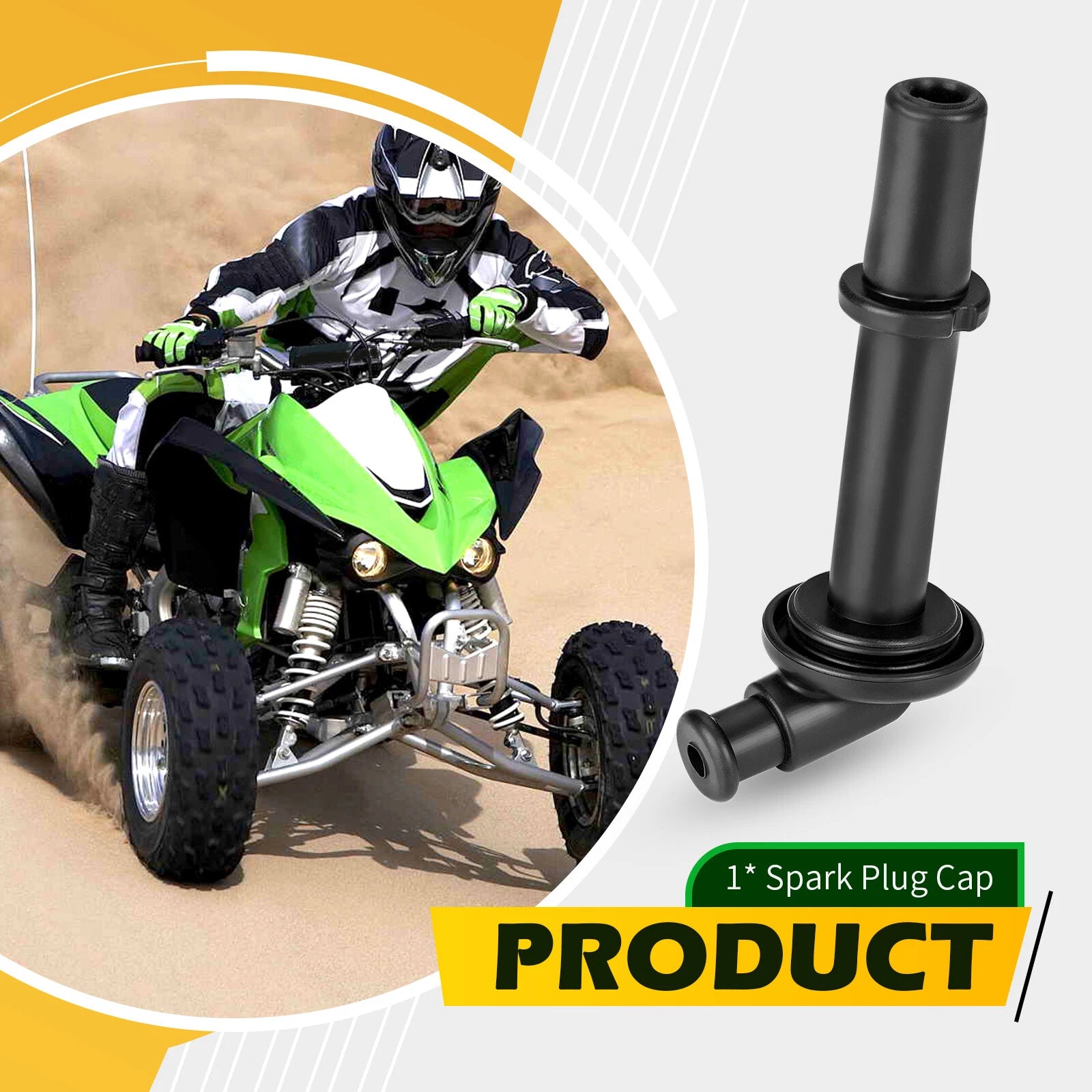 Plug Cap for Kawasaki KX 450F KLX 450R KFX 450R (2006–2014) 21160-0011 21160-0014