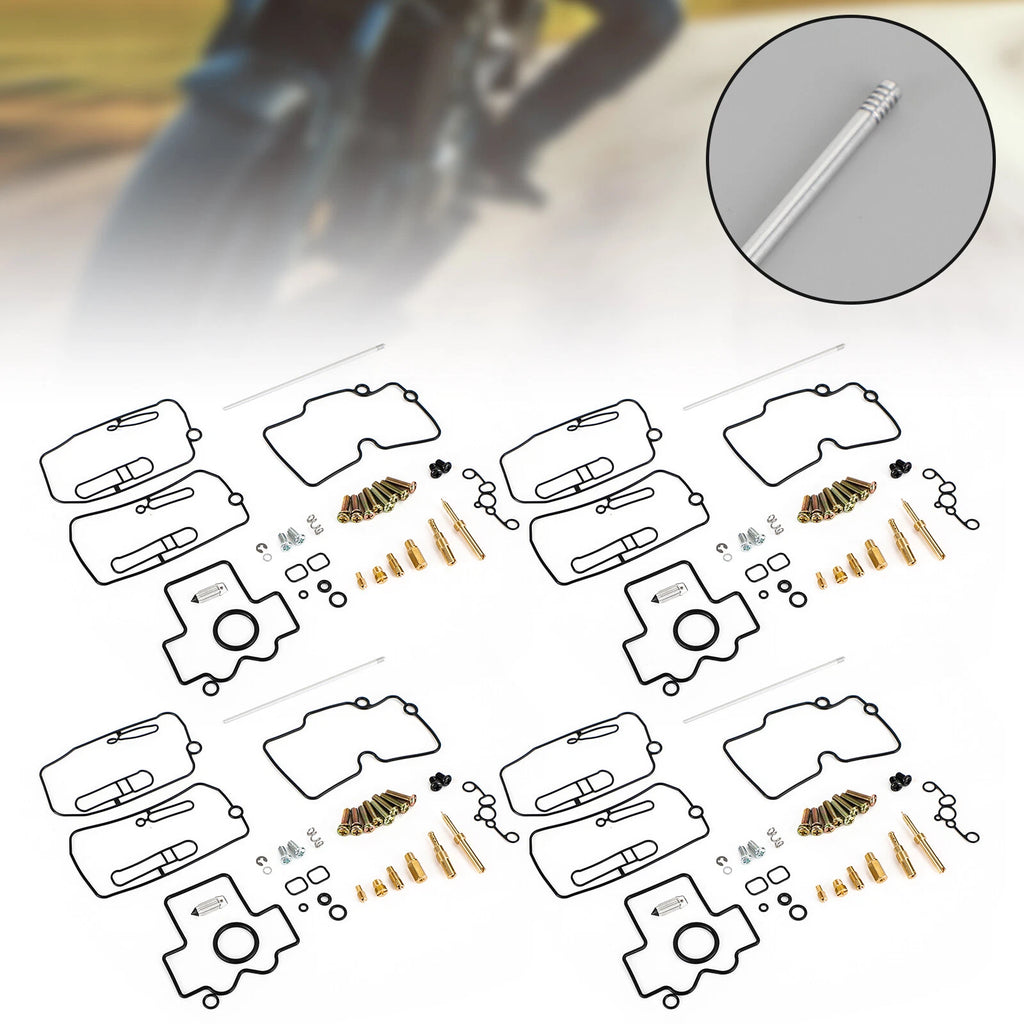 4X Carburetor Rebuild Repair Kit for Yamaha YFZ450 (2004–2009)