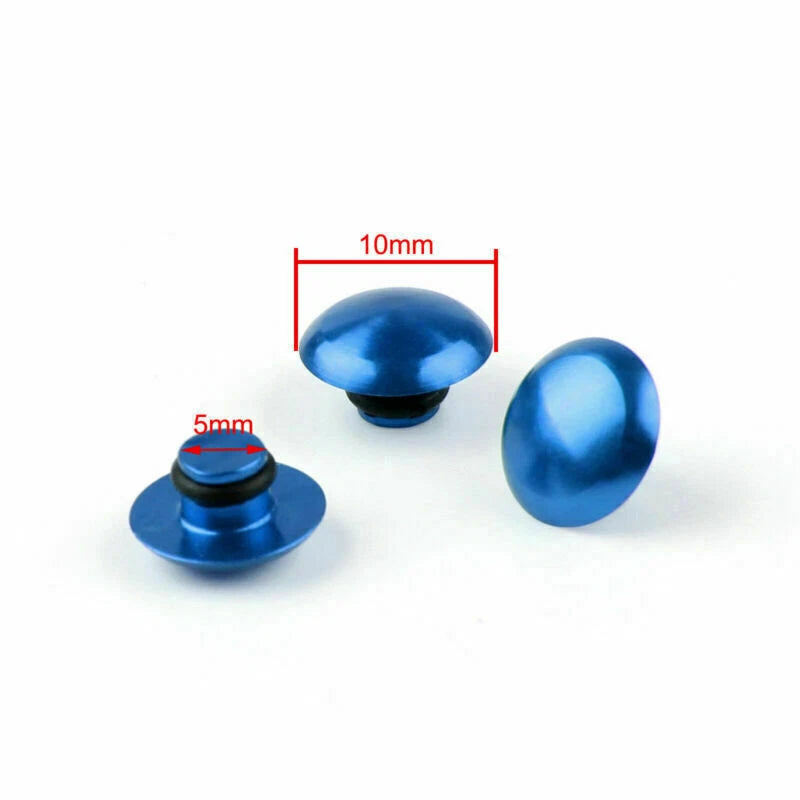M6 Hex Socket Bolt Screw Nut Head Cover Cap for Universal Motorcycle (T9)