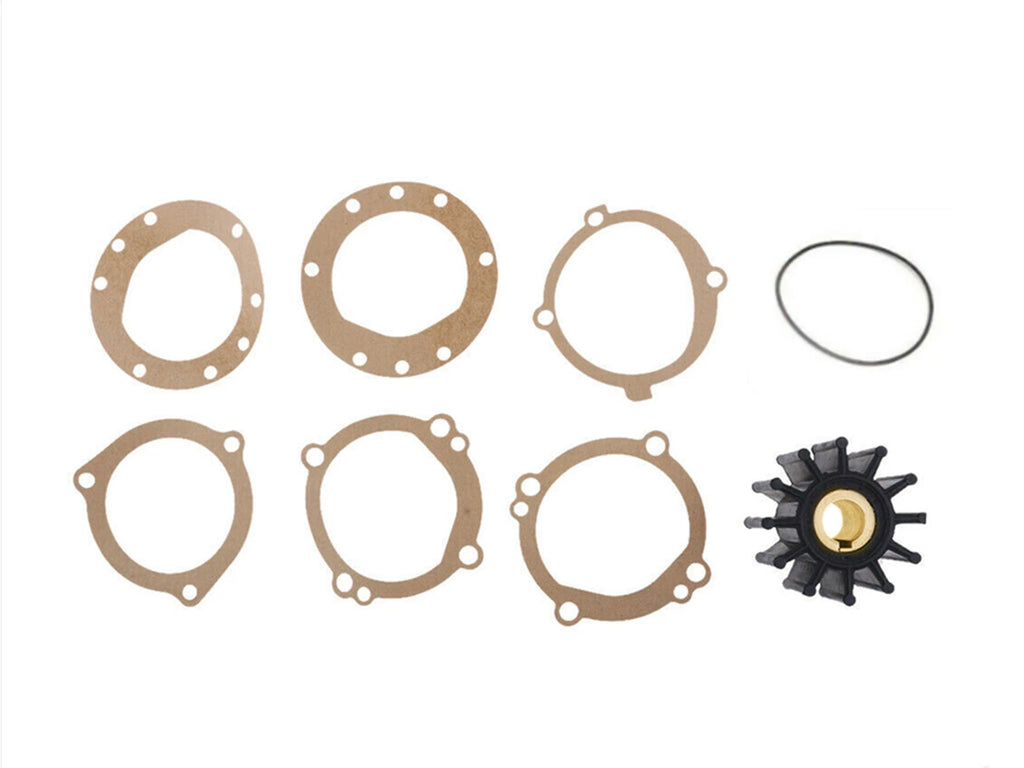Water Pump Impeller Kit for Yamaha Sherwood E-35 G4 G5 L80 (10615K, 6TA-12457-00)