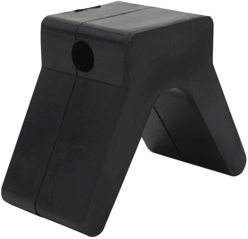 Rubber Bow Stop V-Block for Boat Trailer (2" x 2")