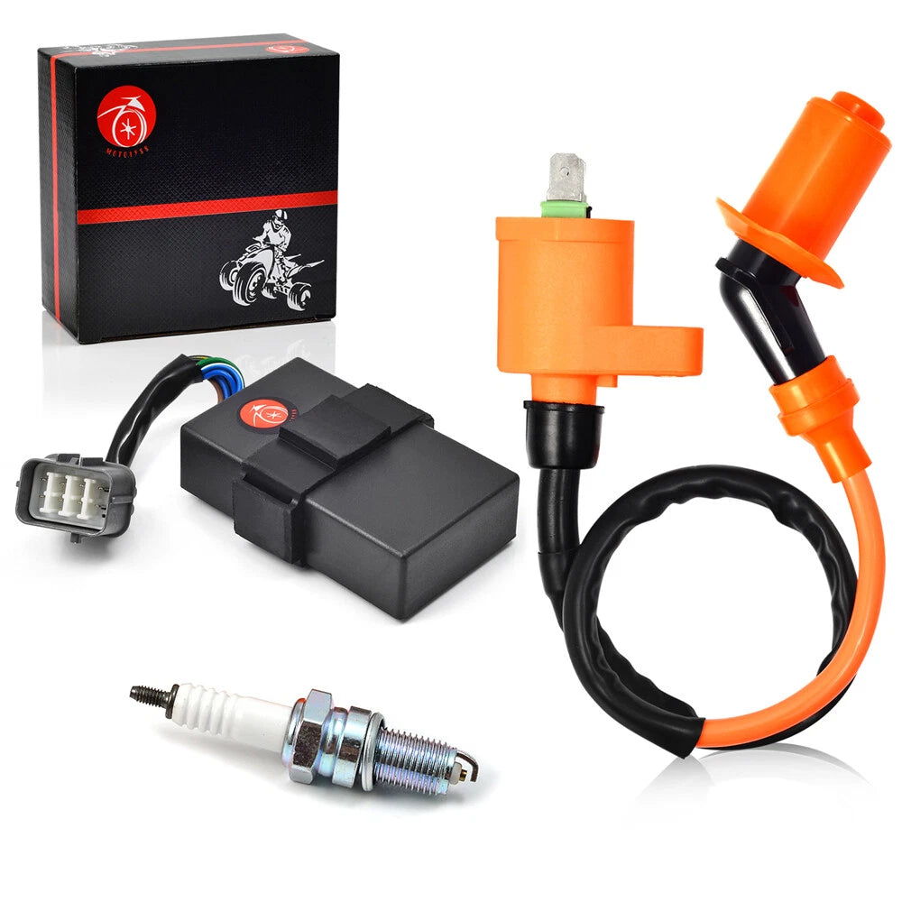 Ignition Coil CDI Spark Plug for Honda FourTrax 300 TRX300 (1998–2000)