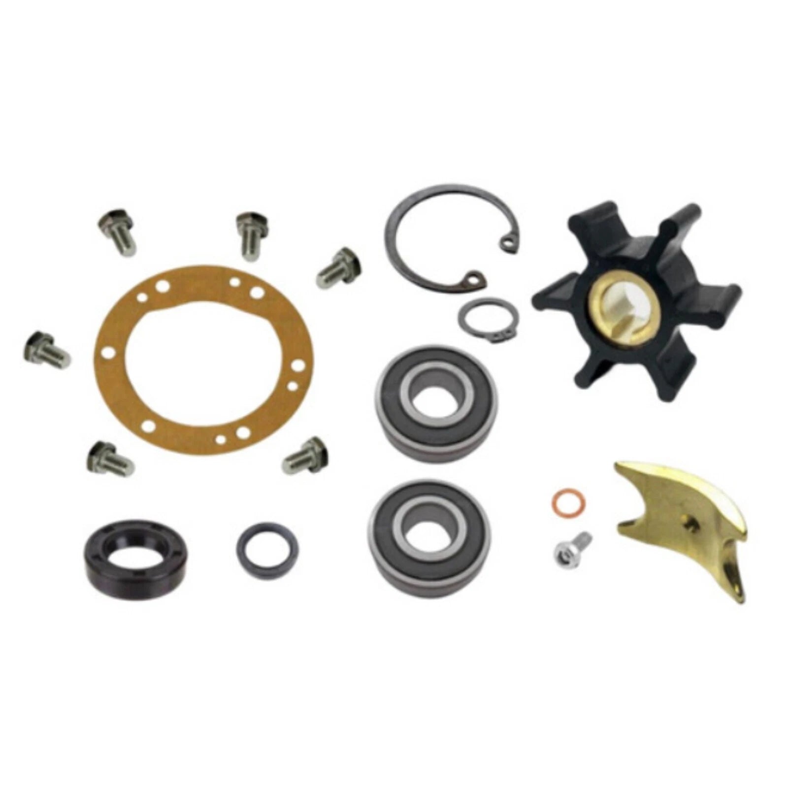 Sea Water Pump Major Repair Kit for Yanmar Marine 3HM, 3HMF, 3HM35, 3HM35C, 3HM35F