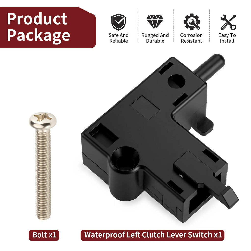 Left Clutch Lever Switch Bolt for Yamaha Road Star XV1600 XV1700 (1999–2009) 3YX-82917-01-00