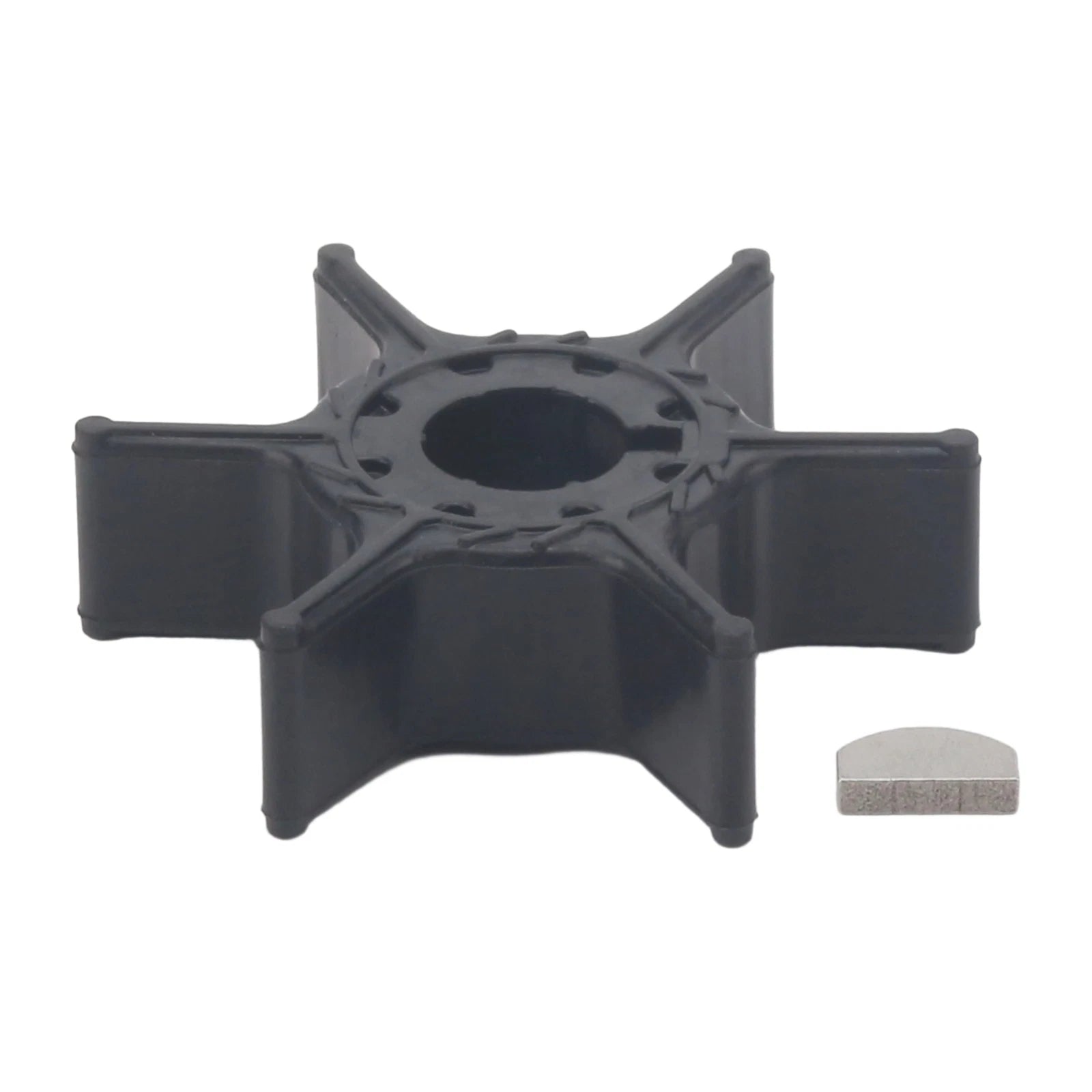 Water Pump Impeller & Key for Yamaha Outboard (18-8910, 500368, 9-45614)