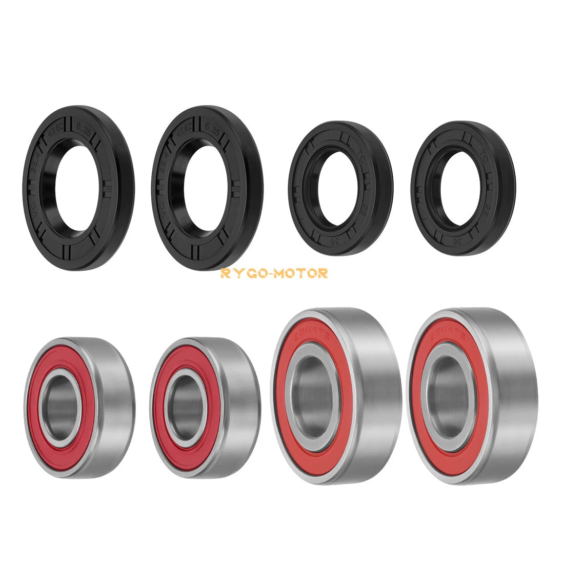 Front Wheel Bearings & Seals Kit for Polaris Predator 500 (2003–2007) 3514650