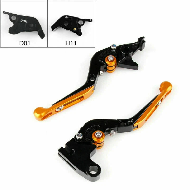 Adjustable Brake Clutch Levers for Ducati 1100/EVO 1100 (2009–2015) Gold T9