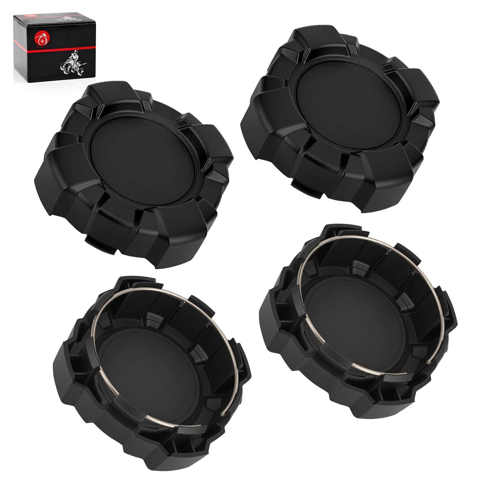Set of 4 Wheel Center Caps for Polaris General 4 1000 (2017–2022) 1522498