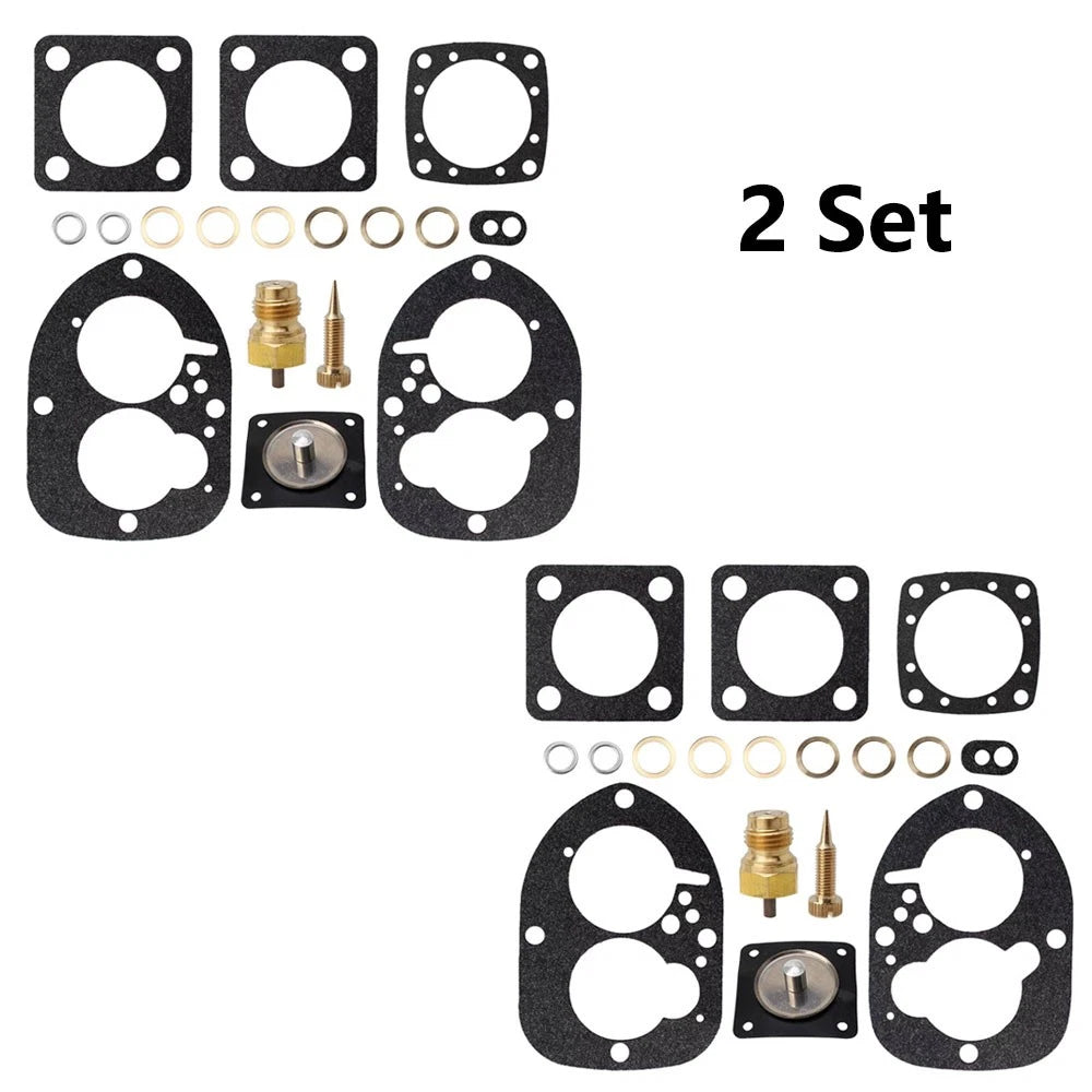 2X Carburetor Repair Kit for Volvo Penta Inboard Marine AQ BB (856471, 856472)