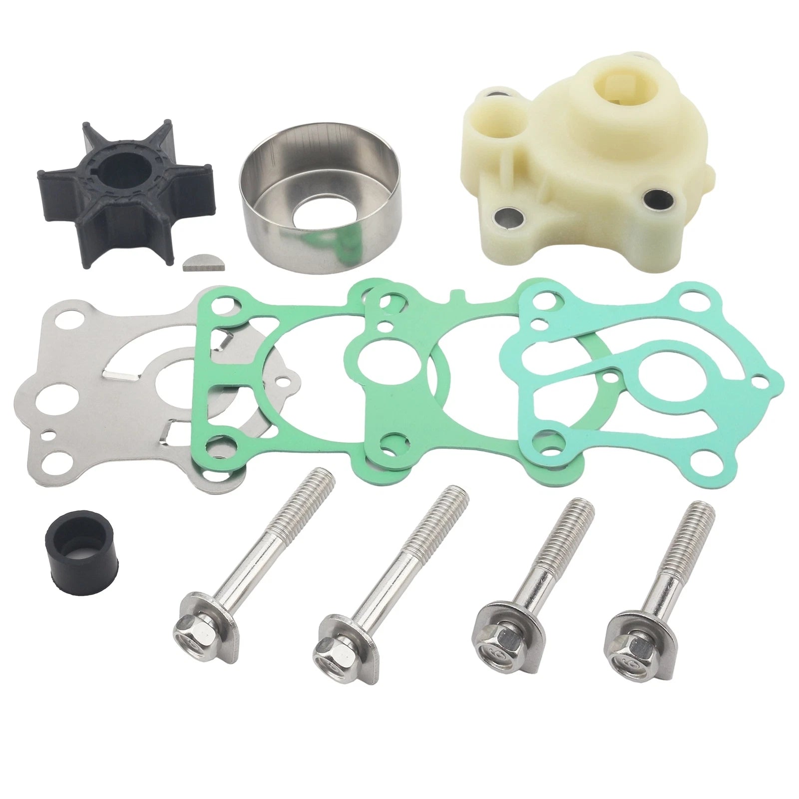 Water Pump Repair Kit for Yamaha Outboard (18-3408, 18-3429, 12064, AM46-02078)