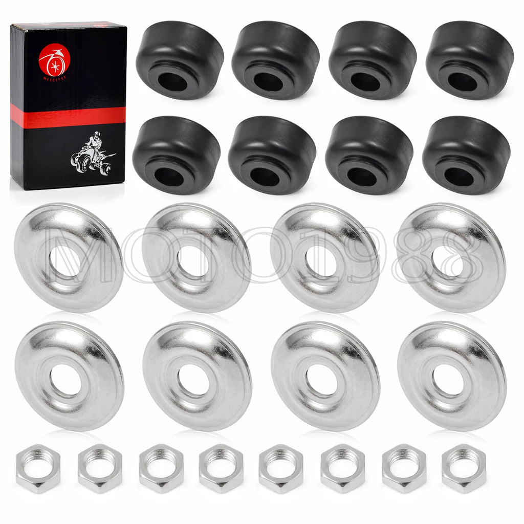 Front and Rear Shock Bushing Kit for EZGO TXT Marathon (1989–2025)