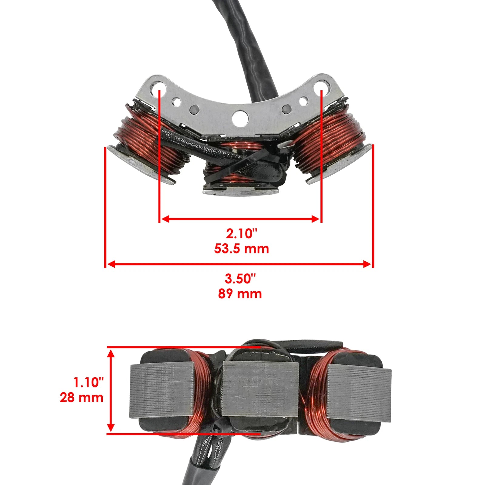 Auxiliary Stator for Mercury Outboard 20Hp 25Hp (1989–2004)