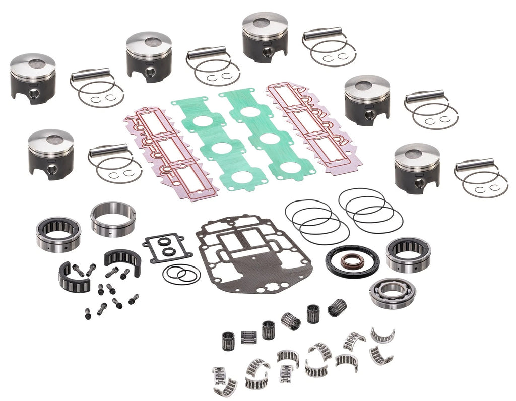 Powerhead Piston Gasket Rebuild Kit for Johnson Evinrude 150 175 HP (FICHT) .020" Over