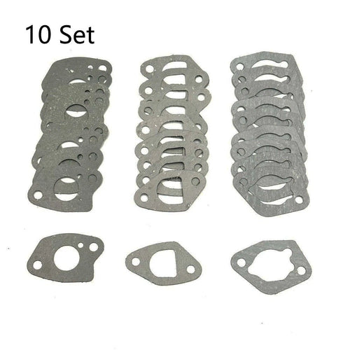 10x Carburetor Gasket Kit for Honda GX160 GX200 168F 170F (5.5-6.5 HP)