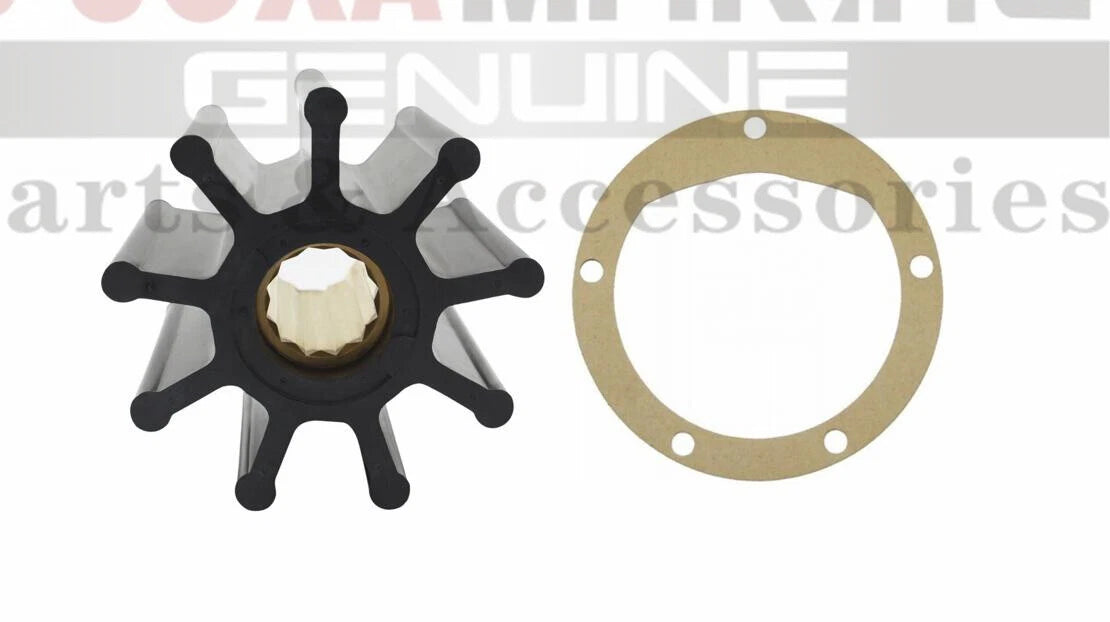 Water Pump Impeller Repair Kit for Johnson (09-1029B), Jabsco (836-0001), Perkins (460027)