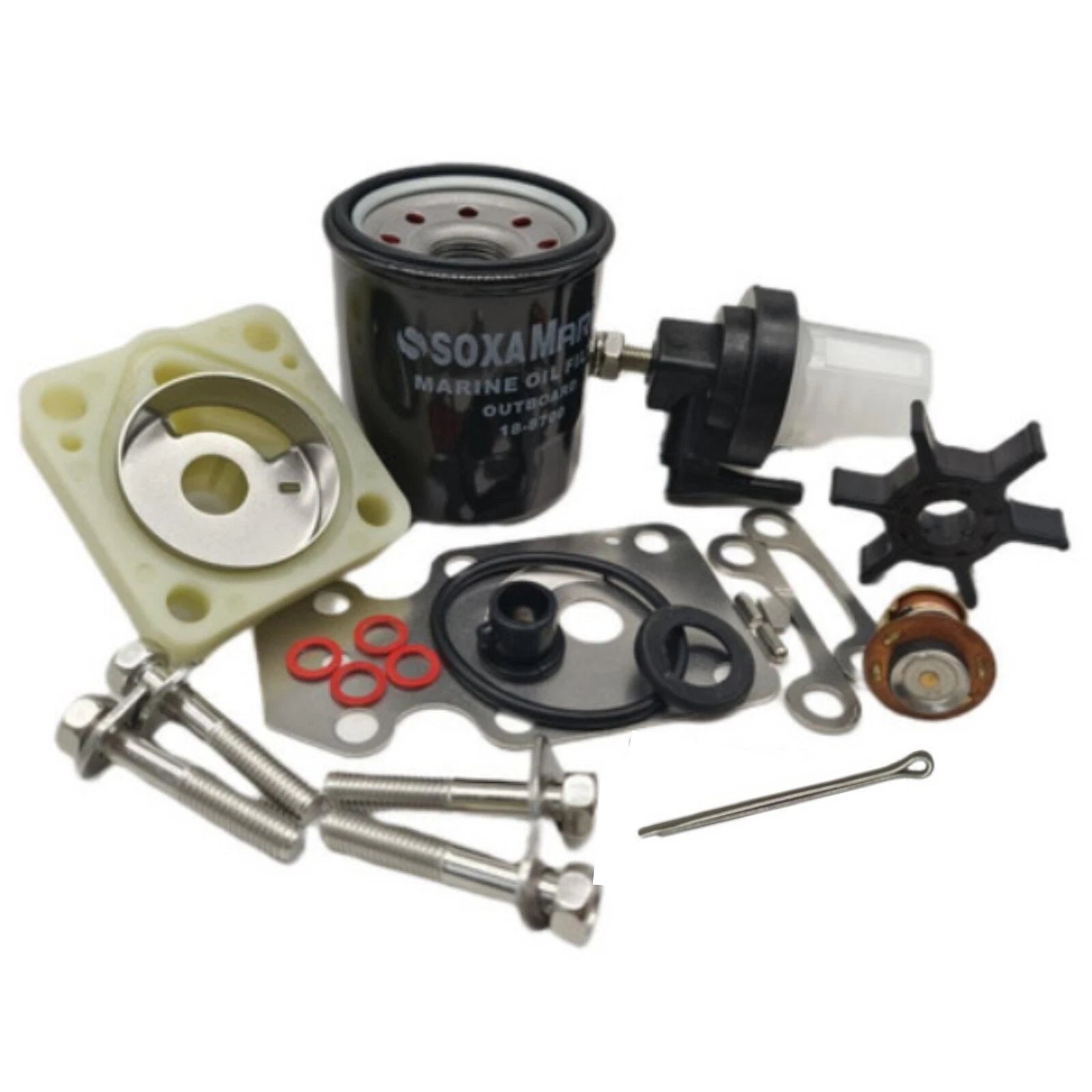 Service Kit for Yamaha Outboard F20B (20HP) (6AH-W0078-01, 5GH-13440-60)