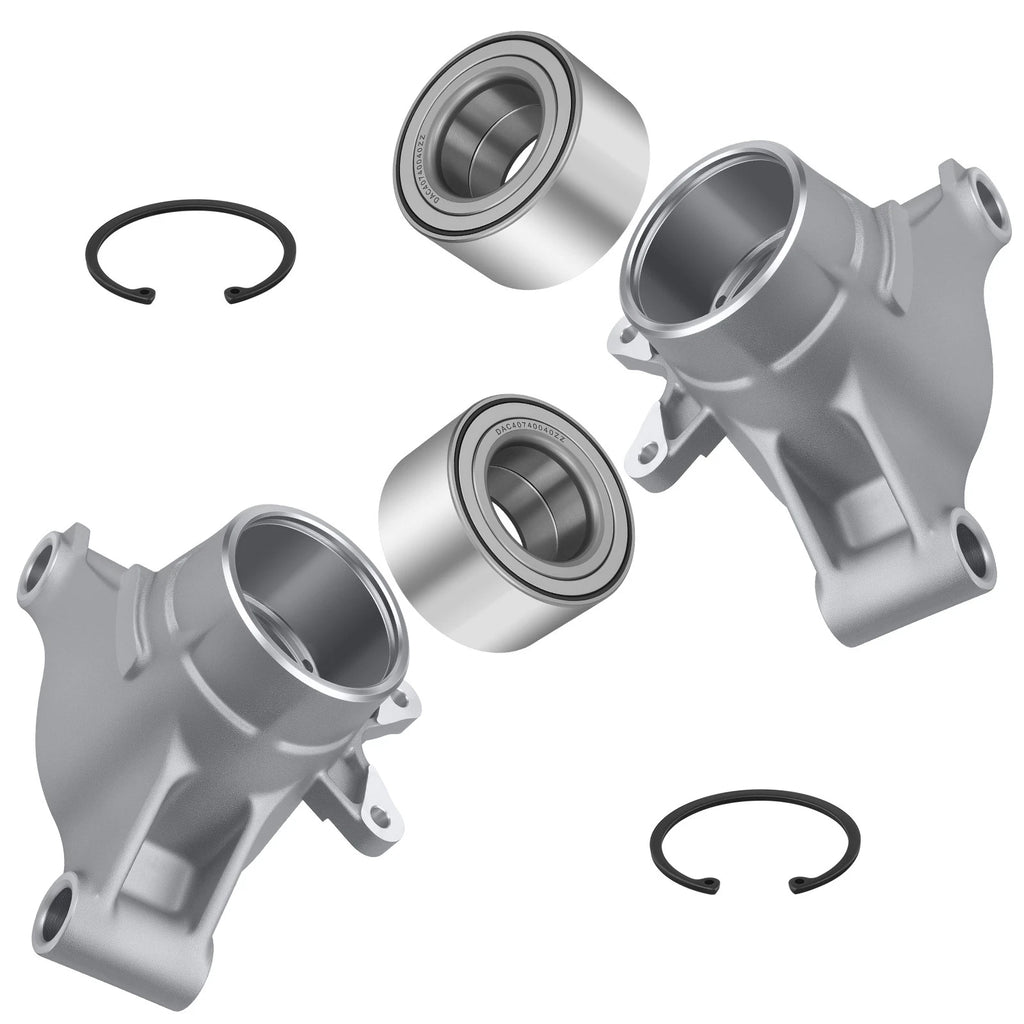 Set of 2 Rear Wheel Carriers with Bearings for Polaris RZR 800 (2008–2014)