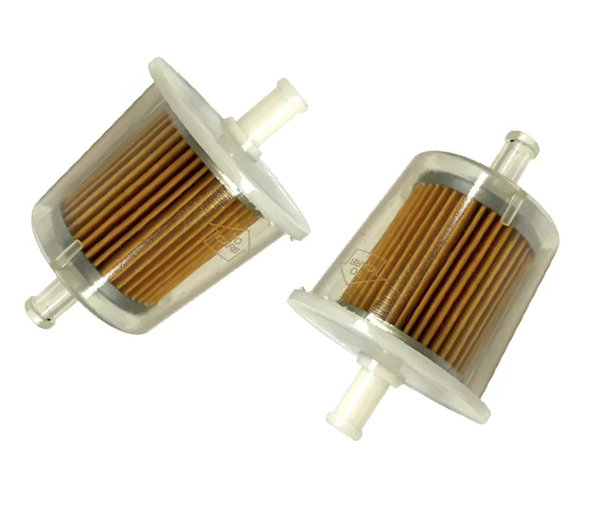 2Pcs Fuel Filter Assembly for Johnson Evinrude OMC Outboard (5005266, 5007326, 5007335)