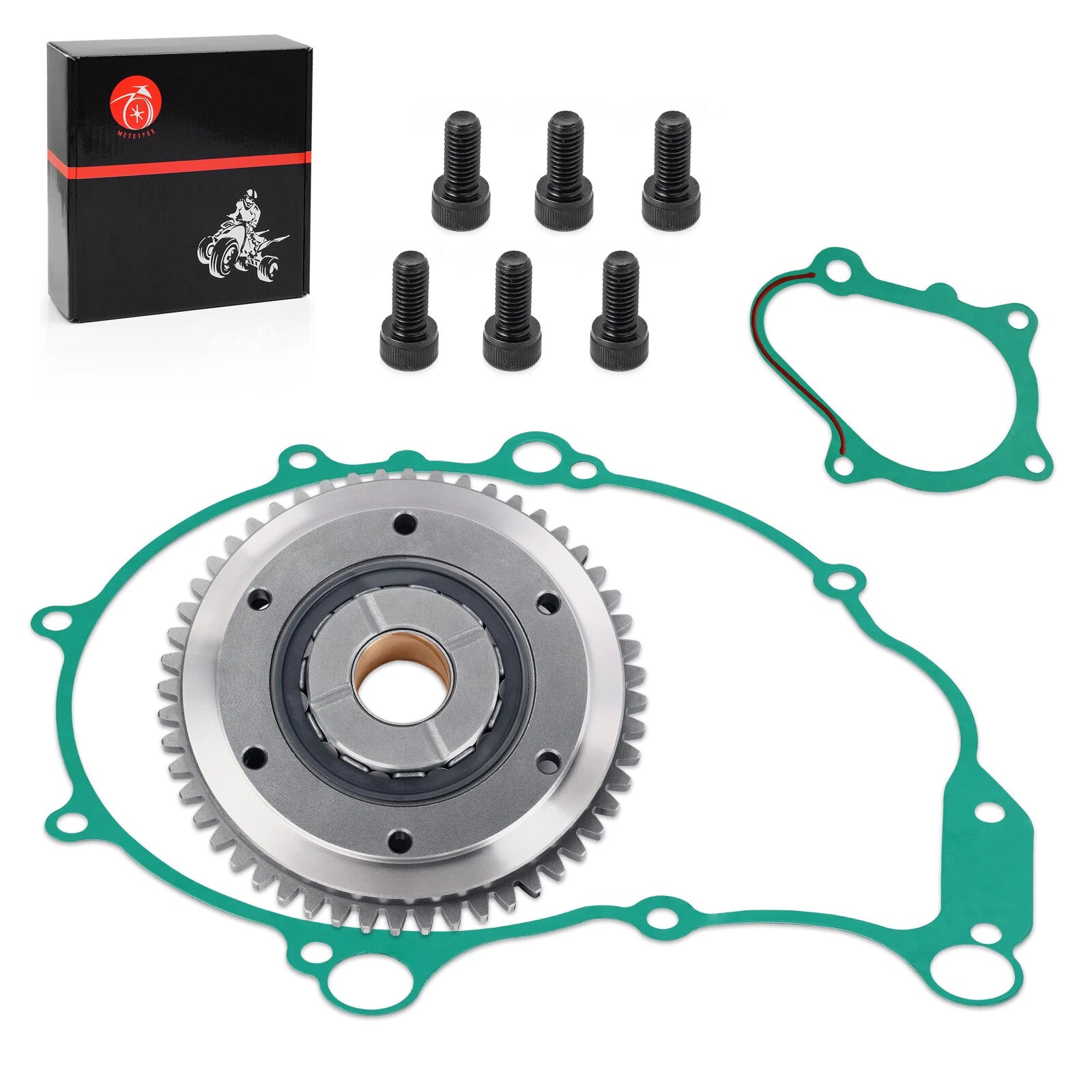 Starter Clutch Gear One Way Bearing Kit for Yamaha YFM660R Raptor (2004–2005)