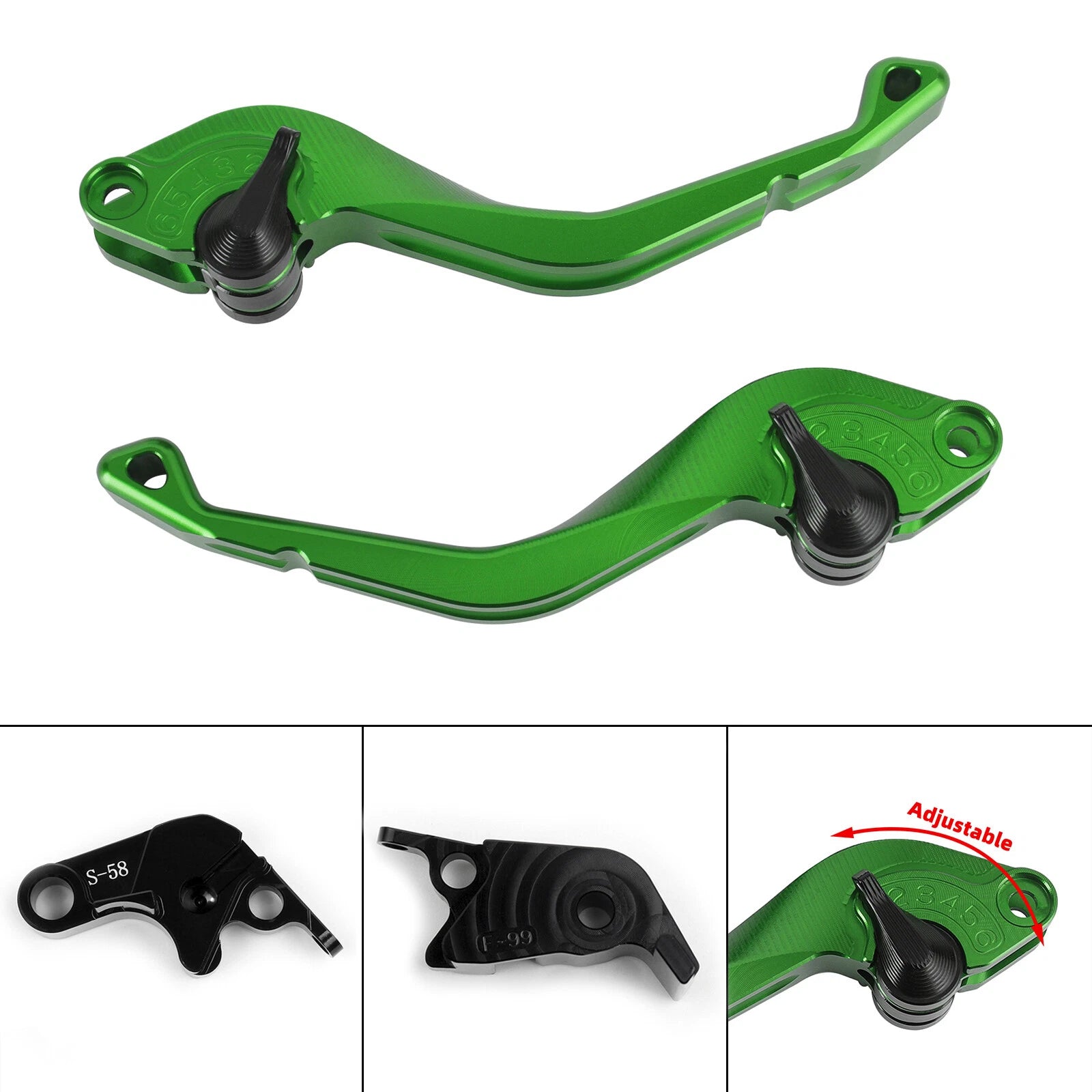 CNC Short Clutch Brake Lever for Aprilia RSV4 Factory/R/RR (2009–2017) T9